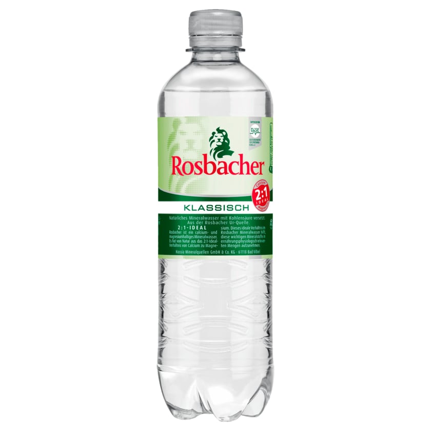 Rosbacher Mineralwasser 0,5l